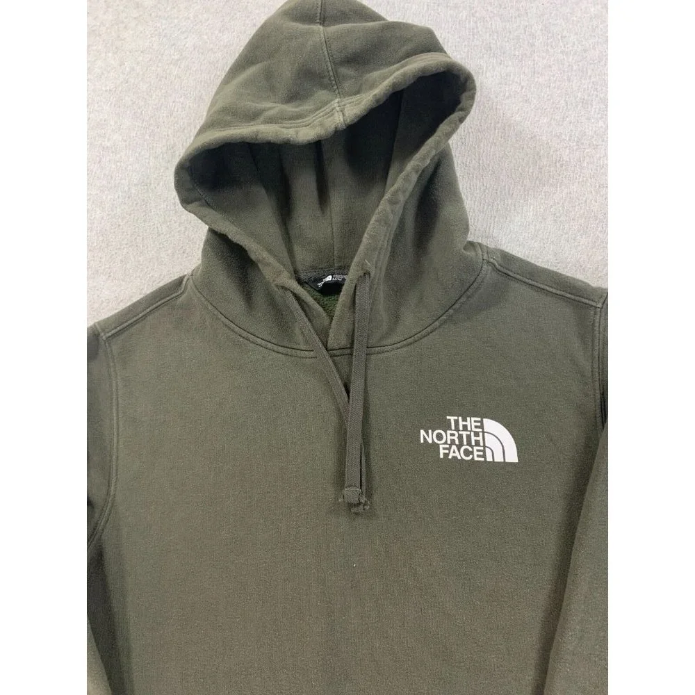 The North Face Cotton Blend Explorer Hoodie Sweatshirt (Men's Medium)‎ Green